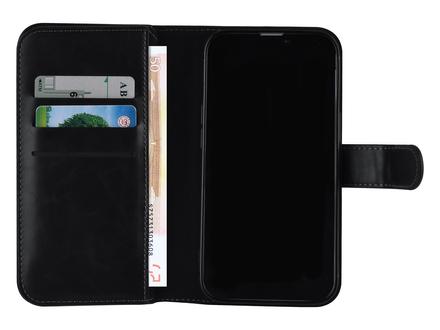 Apple Book type case iPhone 13 - Card holder - Magnetic closure - Black