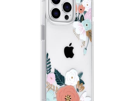 Apple iPhone 13 Pro Case - Transparent - Floral Print 1