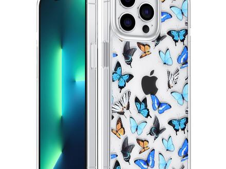 Apple iPhone 13 Pro Case - Transparent - Floral Print 5
