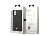 BMW iPhone 14 Hardcase Backcover - Card holder - Black