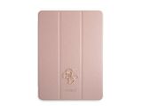 Guess Folio iPad Pro 12.9 inch (2021) Book Case Tablet Cover - Pink - Saffiano Leather