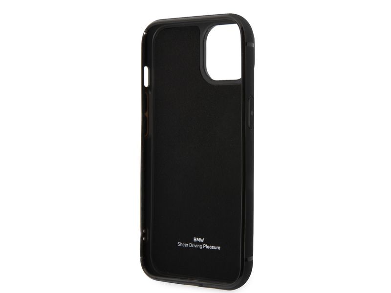 BMW iPhone 14 Hardcase Backcover - Card holder - Black