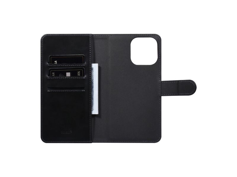 Apple 2 in 1 iPhone 13 Pro Max Black Book type and back cover card holder - magnetic closure