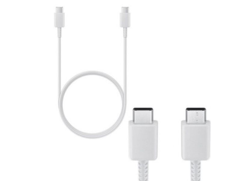 Samsung 3A C to C 1.0m Data Cable (GP-TOU021RFBWW) Bulk - White