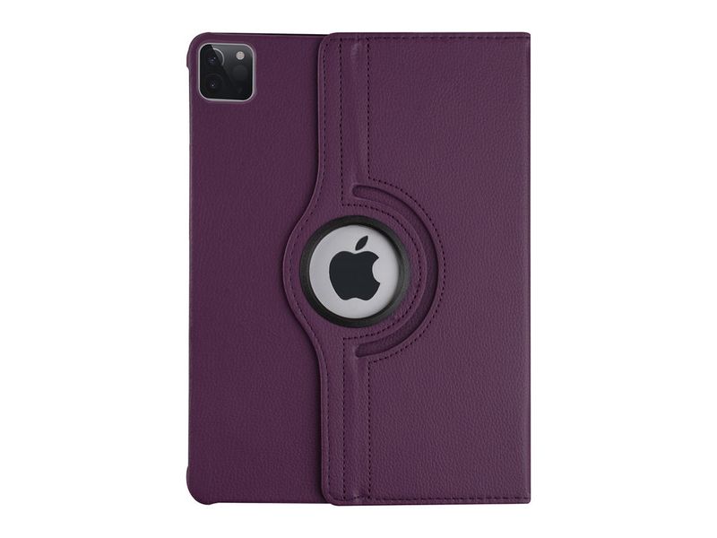 Apple iPad Pro 11 (2021) Book Case Tablet - Purple - 360 Degree Rotatable